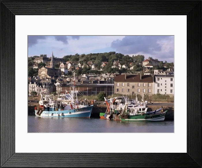 Framed Print : Port, Trouville, Basse Normandie (Normandy), France, Europe Framed Print : Port, Trouville, Basse Normandie (Normandy), France, Europe