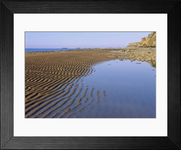 Framed Print : Landing beaches, Le Chaos, Normandy, France Framed Print : Landing beaches, Le Chaos, Normandy, France