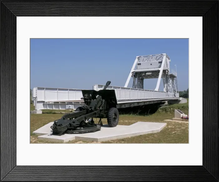 Framed Print : The Vieux Pont (Old Bridge), Pegasus Bridge memorial of D-Day, Calvados Framed Print : The Vieux Pont (Old Bridge), Pegasus Bridge memorial of D-Day, Calvados