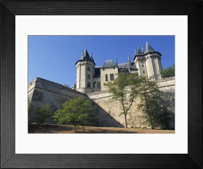 Framed Print : Chateau, Saumur, Pays de la Loire, France, Europe Framed Print : Chateau, Saumur, Pays de la Loire, France, Europe