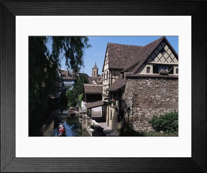 Framed Print : Little Venice, Colmar, Alsace, France, Europe Framed Print : Little Venice, Colmar, Alsace, France, Europe