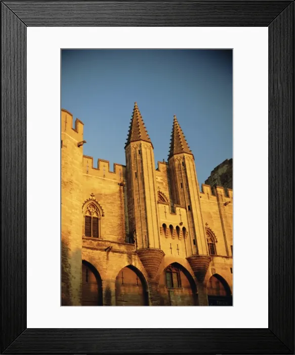 Framed Print : Palais des Papes (Papal palace), Avignon, Vaucluse, Provence, France, Europe