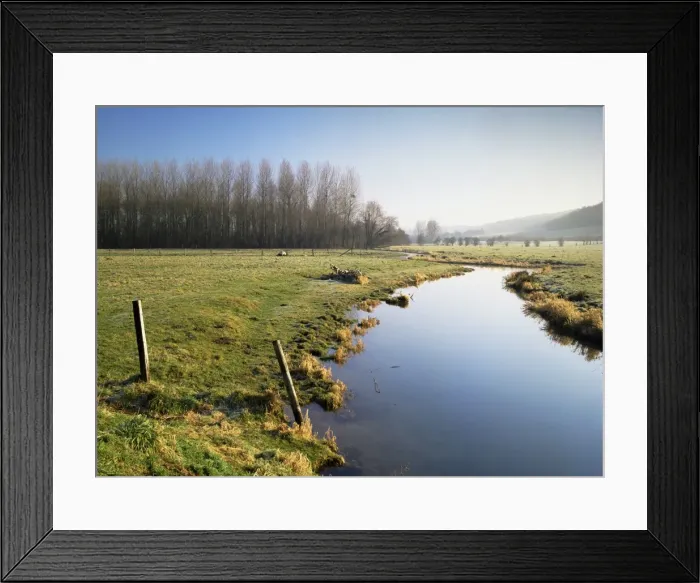 Framed Print : Crequoise Valley, near Montreuil, Nord Pas de Calais, France, Europe Framed Print : Crequoise Valley, near Montreuil, Nord Pas de Calais, France, Europe