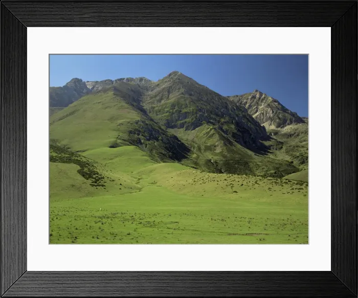 Framed Print : Landscape near Arreau, Midi Pyrenees, France, Europe Framed Print : Landscape near Arreau, Midi Pyrenees, France, Europe