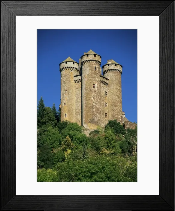 Framed Print : Chateau of Tournemire, Cantal, Auvergne, France, Europe Framed Print : Chateau of Tournemire, Cantal, Auvergne, France, Europe