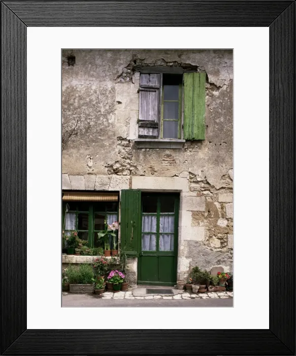 Framed Print : Cottage in Sancerre, Cher, Loire, Centre, France, Europe Framed Print : Cottage in Sancerre, Cher, Loire, Centre, France, Europe