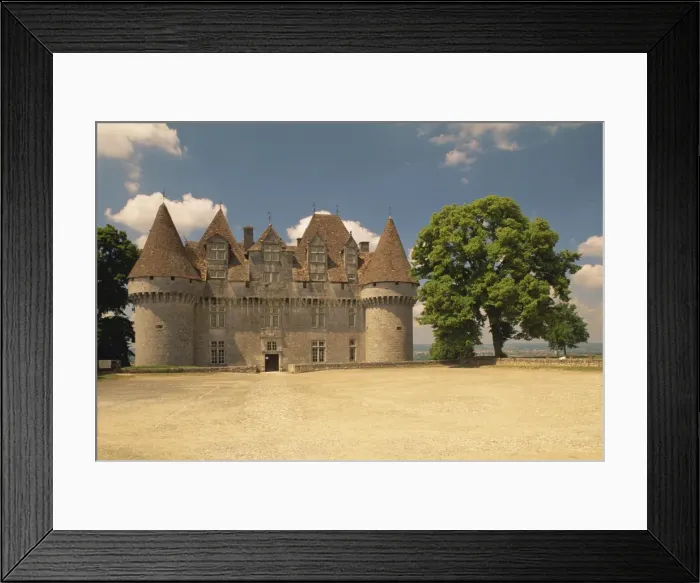 Framed Print : Exterior of Chateau Monbazillac in the Dordogne, Aquitaine, France, Europe Framed Print : Exterior of Chateau Monbazillac in the Dordogne, Aquitaine, France, Europe