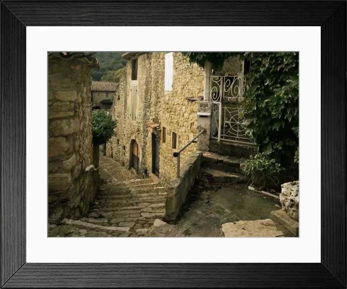 Framed Print : House in La Roque Sure Ceze, Gard, Rhone Alpes, France, Europe Framed Print : House in La Roque Sure Ceze, Gard, Rhone Alpes, France, Europe