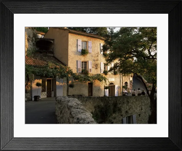 Framed Print : Village of Moustiers Ste. Marie, Alpes-de-Haute Provence, Provence, France, Europe Framed Print : Village of Moustiers Ste. Marie, Alpes-de-Haute Provence, Provence, France, Europe