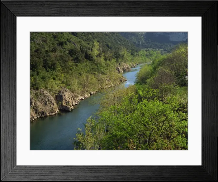 Framed Print : Woods on the banks of the River Herault near St. Guilhem le Desert in Languedoc Roussillon Framed Print : Woods on the banks of the River Herault near St. Guilhem le Desert in Languedoc Roussillon