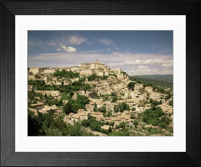 Framed Print : Village of Gordes, Vaucluse, Provence, France, Europe Framed Print : Village of Gordes, Vaucluse, Provence, France, Europe