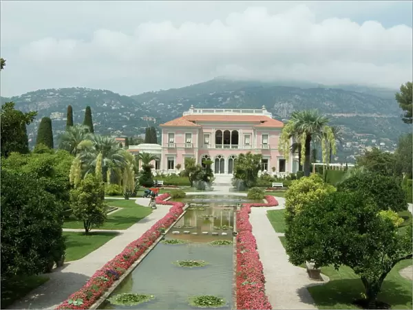 Villa Ephrussi, historical Rothschild villa, St. Jean Cap Ferrat, Alpes-Maritimes