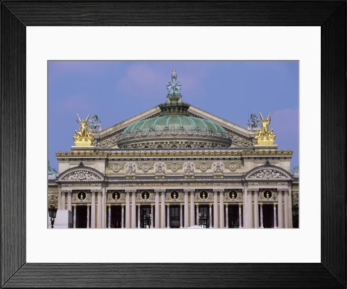 Framed Print : Opera Garnier, Place de l Opera, Paris, France, Europe Framed Print : Opera Garnier, Place de l Opera, Paris, France, Europe