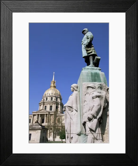 Framed Print : Eglise du Dome (Napoleons tomb), Hotel des Invalides, Paris, France, Europe Framed Print : Eglise du Dome (Napoleons tomb), Hotel des Invalides, Paris, France, Europe