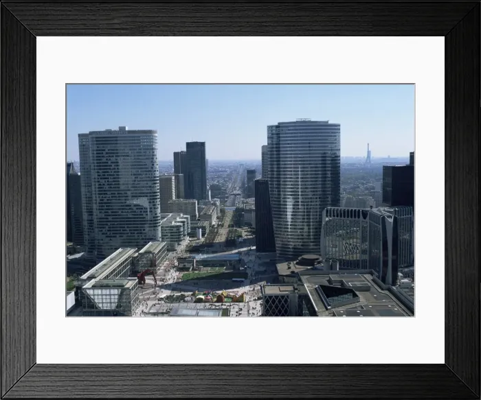 Framed Print : Esplanade du General de Gaulle, La Defense, Paris, France, Europe Framed Print : Esplanade du General de Gaulle, La Defense, Paris, France, Europe