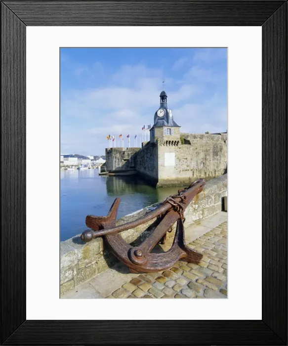 Framed Print : Quimper, Brittany, France Framed Print : Quimper, Brittany, France