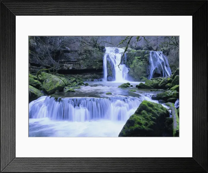 Framed Print : Waterfall, Source de la Loue, Doubs, Franche-Comte, France, Europe Framed Print : Waterfall, Source de la Loue, Doubs, Franche-Comte, France, Europe
