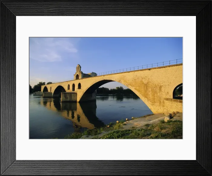 Framed Print : Pont St. Benezet, River Rhone, Avignon, Vaucluse, Provence, France, Europe Framed Print : Pont St. Benezet, River Rhone, Avignon, Vaucluse, Provence, France, Europe