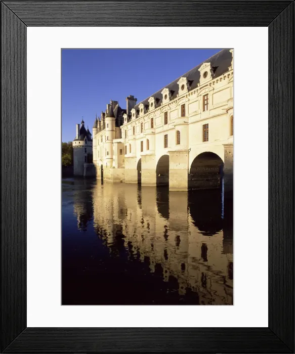 Framed Print : Chateau of Chenonceau, Indre et Loire, Pays de Loire, Loire Valley, France, Europe Framed Print : Chateau of Chenonceau, Indre et Loire, Pays de Loire, Loire Valley, France, Europe