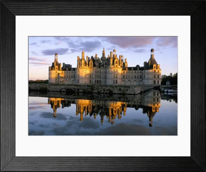 Framed Print : Chateau de Chambord, UNESCO World Heritage Site, Loir-et-Cher, Pays de Loire Framed Print : Chateau de Chambord, UNESCO World Heritage Site, Loir-et-Cher, Pays de Loire