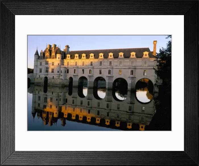 Framed Print : Chateau de Chenonceau, Indre et Loire, Loire Valley, France, Europe Framed Print : Chateau de Chenonceau, Indre et Loire, Loire Valley, France, Europe