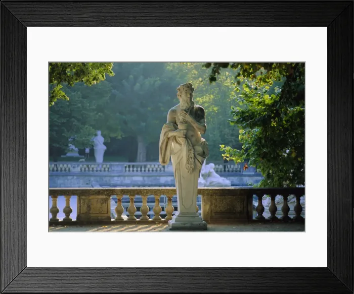 Framed Print : Jardin de la Fontaine, Nimes, Gard, Languedoc, France, Europe Framed Print : Jardin de la Fontaine, Nimes, Gard, Languedoc, France, Europe