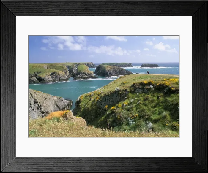 Framed Print : Port Goulphar, Belle Ile en Mer, Breton Islands, Morbihan, Brittany, France Europe Framed Print : Port Goulphar, Belle Ile en Mer, Breton Islands, Morbihan, Brittany, France Europe