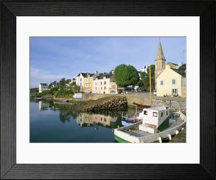 Framed Print : Port Sauzon, Belle Ile en Mer, Breton Islands, Morbihan, Brittany, France, Europe Framed Print : Port Sauzon, Belle Ile en Mer, Breton Islands, Morbihan, Brittany, France, Europe