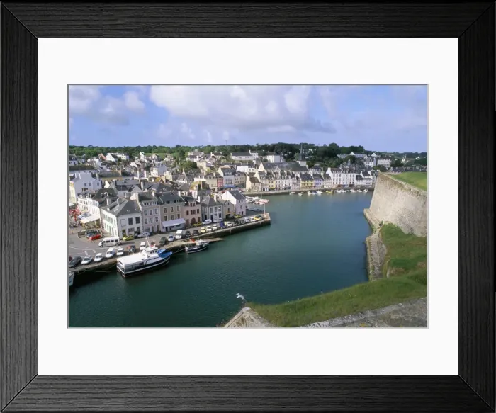 Framed Print : Le Palais, Belle Ile en Mer, Breton Islands, Morbihan, Brittany, France, Europe Framed Print : Le Palais, Belle Ile en Mer, Breton Islands, Morbihan, Brittany, France, Europe