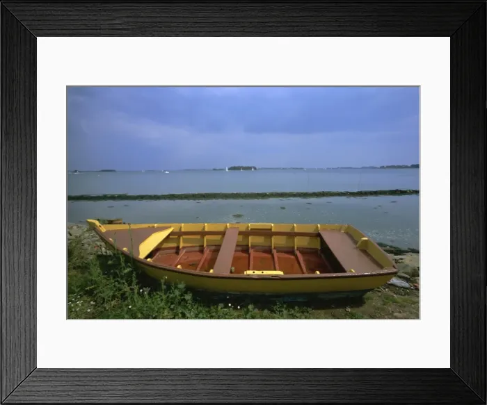 Framed Print : Ile-aux-Moines, Golfe du Morbihan (Gulf of Morbihan), Breton Islands, Morbihan Framed Print : Ile-aux-Moines, Golfe du Morbihan (Gulf of Morbihan), Breton Islands, Morbihan