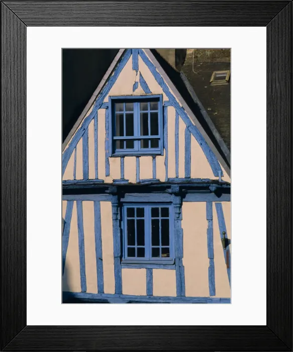 Framed Print : Timbered house, town of Vannes, Golfe du Morbihan (Gulf of Morbihan), Brittany Framed Print : Timbered house, town of Vannes, Golfe du Morbihan (Gulf of Morbihan), Brittany