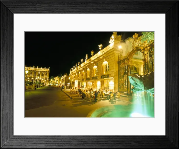 Framed Print : Place Stanislas at night, Nancy, Meurthe-et-Moselle, Lorraine, France, Europe Framed Print : Place Stanislas at night, Nancy, Meurthe-et-Moselle, Lorraine, France, Europe