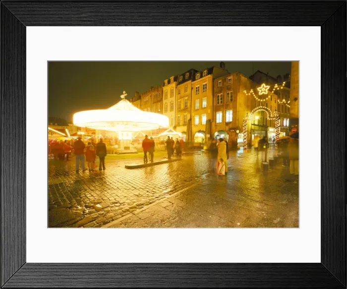 Framed Print : Christmas market, Place Saint Louis (St. Louis Square), Metz, Moselle, Lorraine Framed Print : Christmas market, Place Saint Louis (St. Louis Square), Metz, Moselle, Lorraine