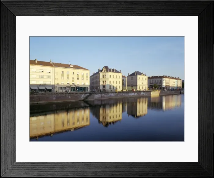 Framed Print : The banks of the Moselle River, Epinal, Vosges, Lorraine, France, Europe Framed Print : The banks of the Moselle River, Epinal, Vosges, Lorraine, France, Europe