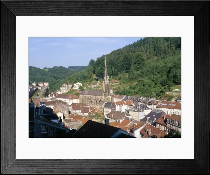 Framed Print : Plombieres-les-Bains, a spa town, Vosges, Lorraine, France, Europe Framed Print : Plombieres-les-Bains, a spa town, Vosges, Lorraine, France, Europe