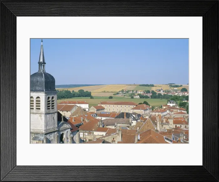Framed Print : View from Porte de France, village of Vaucouleurs, Vosges, Lorraine, France, Europe Framed Print : View from Porte de France, village of Vaucouleurs, Vosges, Lorraine, France, Europe