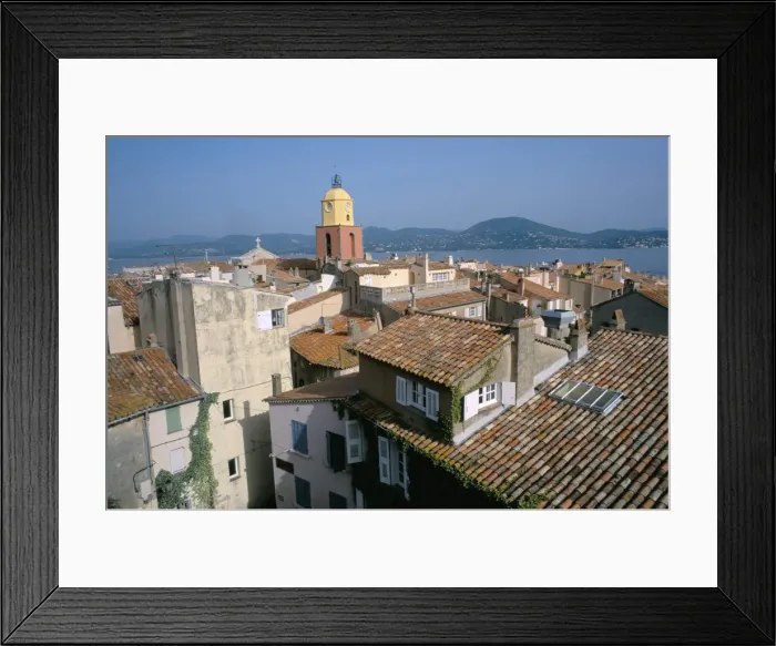 Framed Print : The old town, Presqu ile de St. Tropez, Var, Cote d Azur, Provence Framed Print : The old town, Presqu ile de St. Tropez, Var, Cote d Azur, Provence