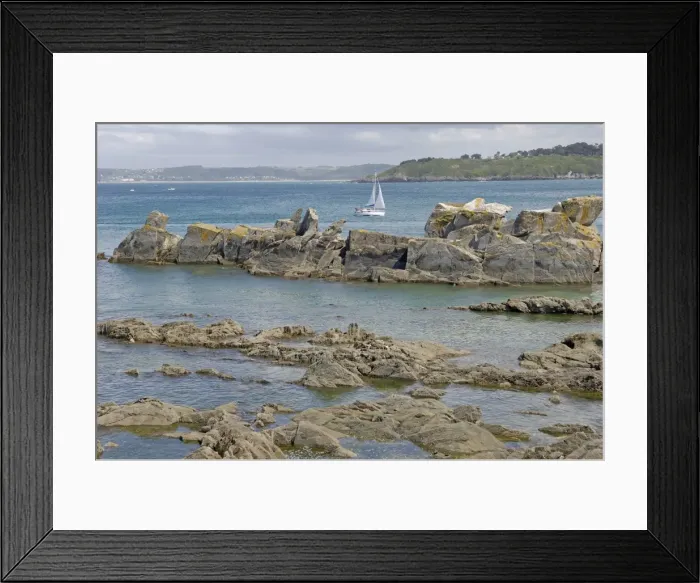Framed Print : Loquirec coast, North Finistere, Brittany, France, Europe Framed Print : Loquirec coast, North Finistere, Brittany, France, Europe