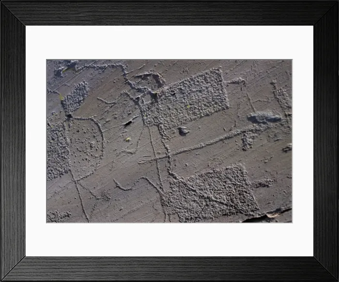Framed Print : Rock carvings, Vallee de Fontanalba, Pays Merveilles, Parc du Mercantour, Alpes Maritimes, Provence, France