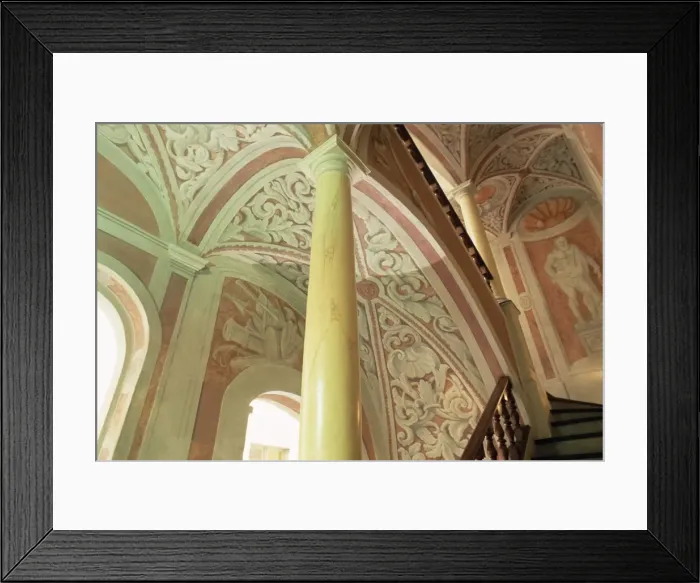Framed Print : Interior, Palais Lascaris des comtes de Vintimille, 17th century, Old Town Framed Print : Interior, Palais Lascaris des comtes de Vintimille, 17th century, Old Town
