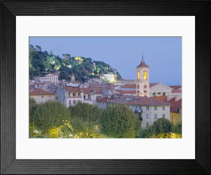 Framed Print : The Old Town, Nice, Provence, France Framed Print : The Old Town, Nice, Provence, France