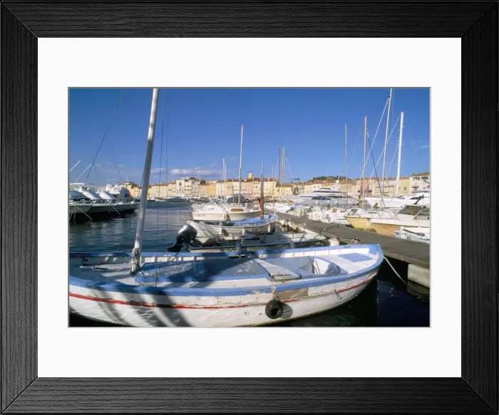 Framed Print : St. Tropez, Var, Cote d Azur, Provence, France, Mediterranean, Europe Framed Print : St. Tropez, Var, Cote d Azur, Provence, France, Mediterranean, Europe