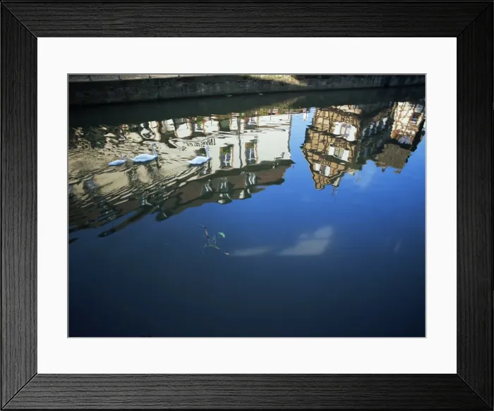 Framed Print : Reflections, Strasbourg, Bas-Rhin department, Alsace, France, Europe Framed Print : Reflections, Strasbourg, Bas-Rhin department, Alsace, France, Europe