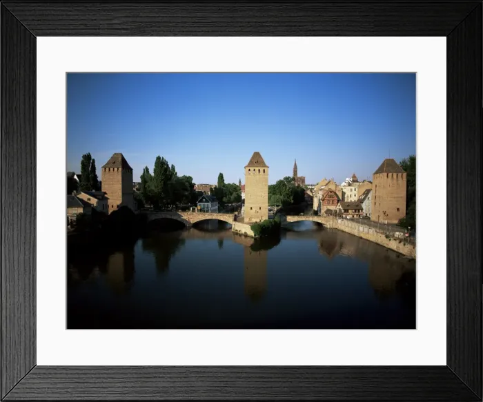 Framed Print : Main gate, Strasbourg, Bas-Rhin department, Alsace, France, Europe Framed Print : Main gate, Strasbourg, Bas-Rhin department, Alsace, France, Europe