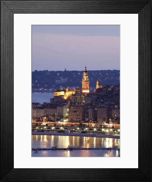 Framed Print : Menton, Alpes Maritimes, Provence, Cote d Azur, French Riviera, France Framed Print : Menton, Alpes Maritimes, Provence, Cote d Azur, French Riviera, France