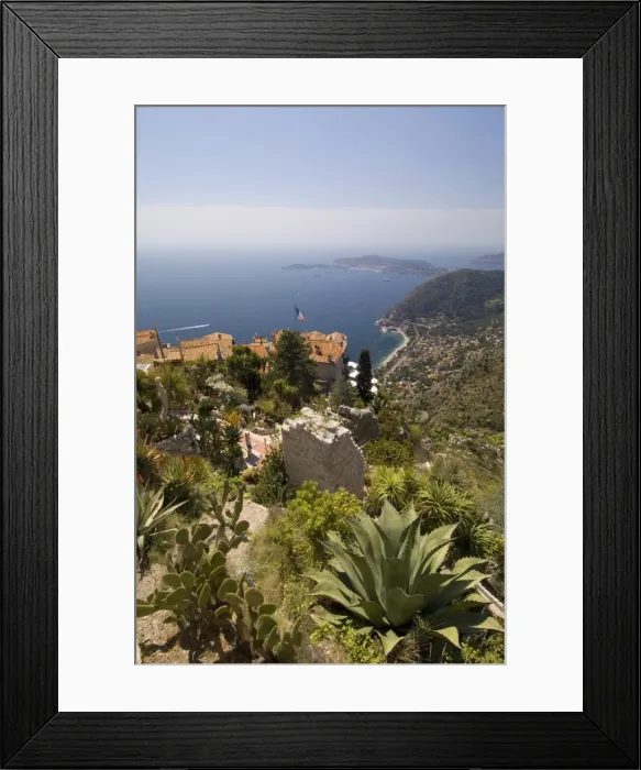 Framed Print : Eze village, Alpes Maritimes, Provence, Cote d Azur, French Riviera Framed Print : Eze village, Alpes Maritimes, Provence, Cote d Azur, French Riviera