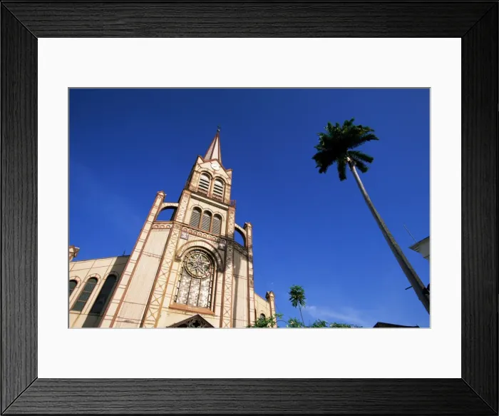 Framed Print : Cathedral of St. Louis in the centre of Fort de France, Martinique, Lesser Antilles Framed Print : Cathedral of St. Louis in the centre of Fort de France, Martinique, Lesser Antilles