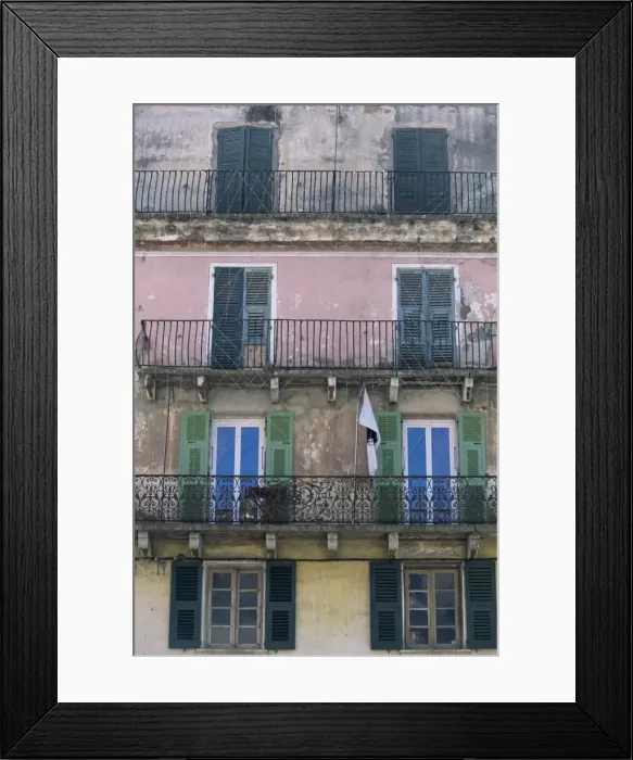 Framed Print : Corte, Corsica, France, Europe Framed Print : Corte, Corsica, France, Europe