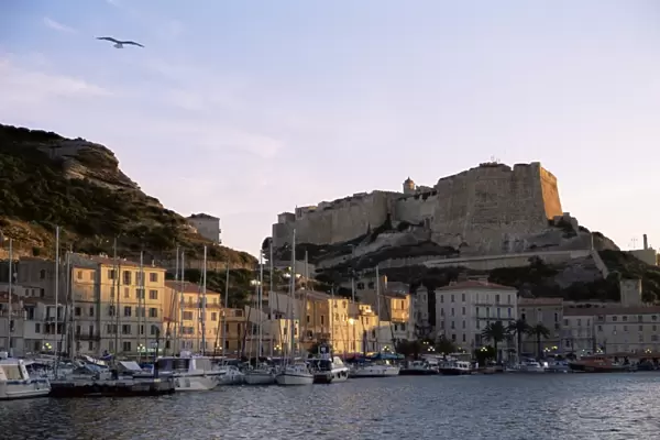 Bonifacio, Corsica, France, Mediterranean, Europe