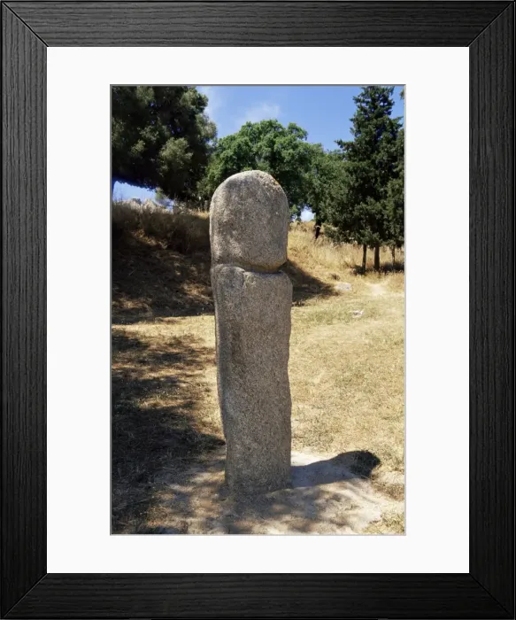 Framed Print : Historical site, Filitosa, Corsica, France, Europe Framed Print : Historical site, Filitosa, Corsica, France, Europe